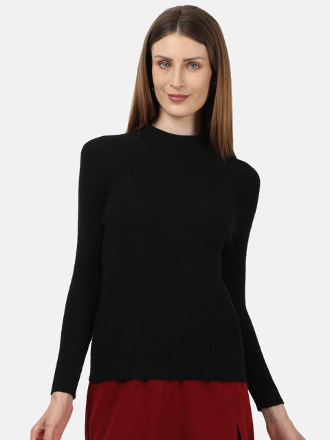 

Monte Carlo Black Wool Regular Top