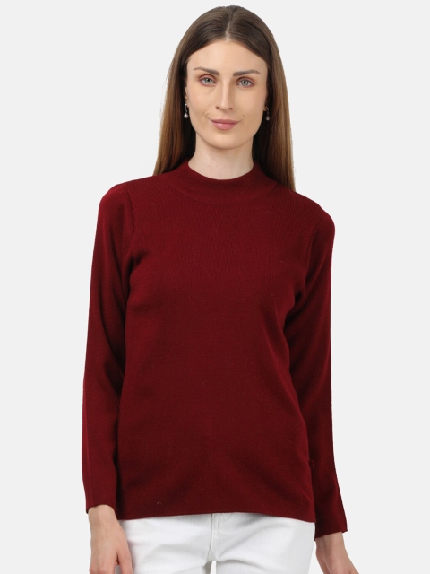 

Monte Carlo Maroon Regular Top