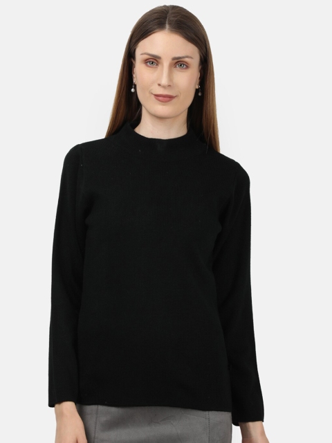 

Monte Carlo Black Wool Regular Top