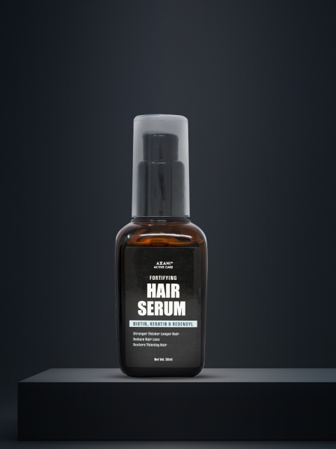 

Azani Active Care Hair Serum with Biotin, Keratin & Redensyl- 50ml, White