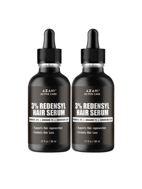 

Azani Active Care Unisex Set of 2 Hair Regrowth Serum-50ml Each, White