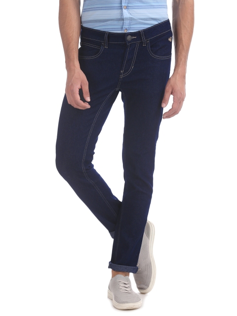 

Flying Machine Men Blue Jackson Skinny Fit Low-Rise Stretchable Jeans