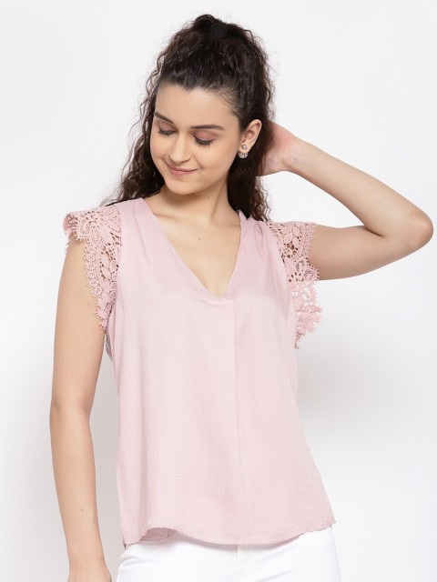 

iki chic Women Pink Regular Top