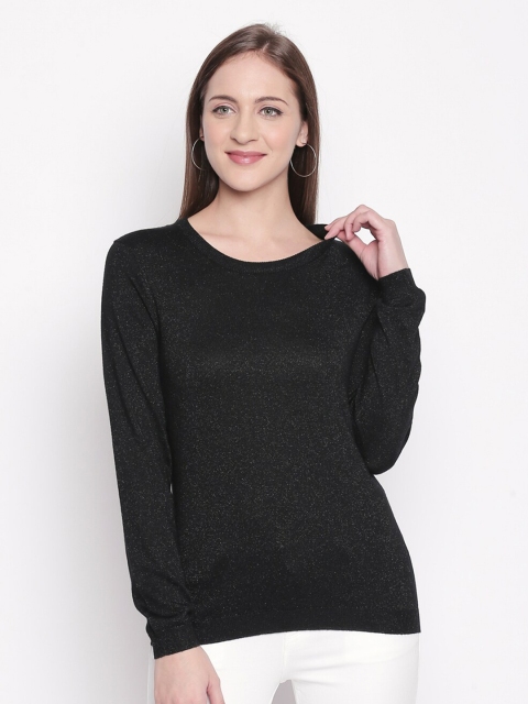 

Honey by Pantaloons Women Black Pullover