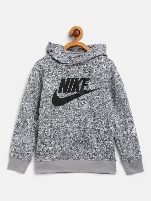 

Nike Boys Grey Digital Confetti Pullover Hoodie