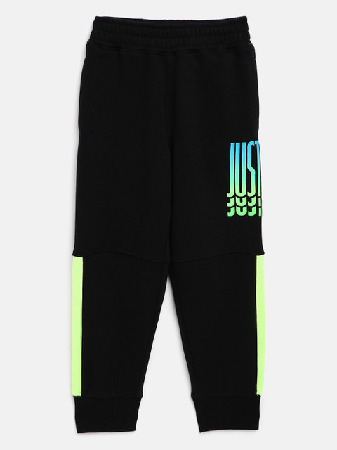 

Nike Boys Black Rise Printed Fleece Joggers