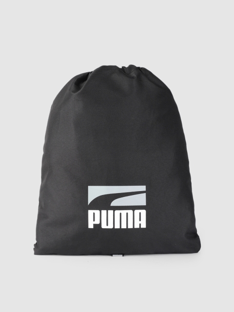 

Puma Unisex Black Solid Plus II Gym Sack