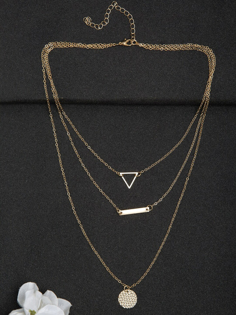 

YouBella Women Gold-Toned Layered Necklace