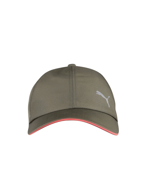 

Puma Unisex Olive Green Essentials Running Cap