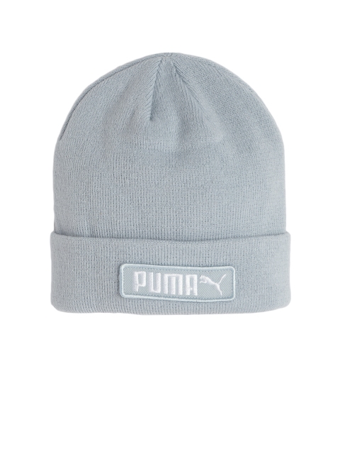 

Puma Unisex Blue Classic Cuff Acrylic Beanie