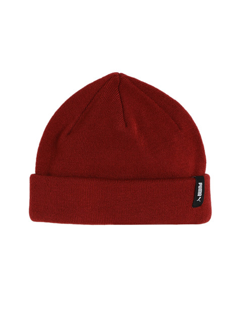 

Puma Unisex Red Acrylic Core Fisherman Beanie