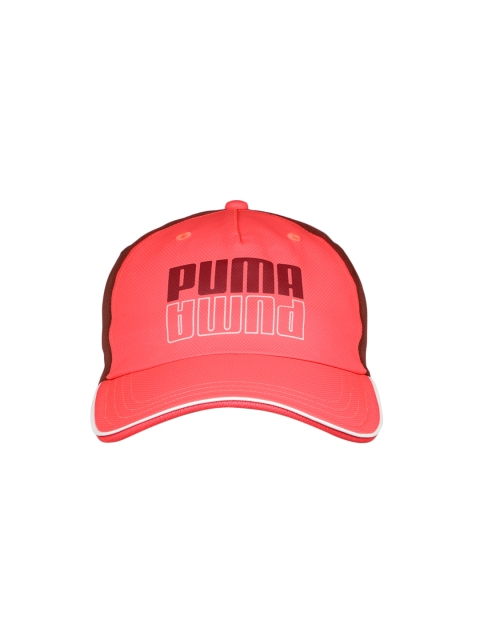 

PUMA Women Pink & Red Colourblocked Style Baseball Cap