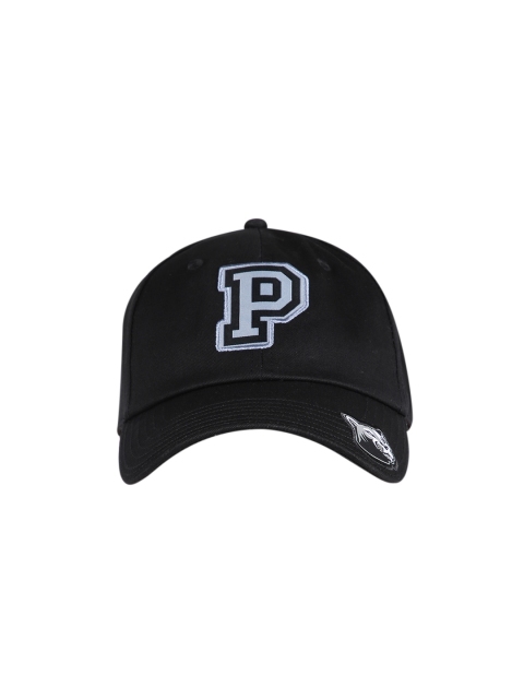 

Puma Unisex Black Printed Patch Cotton Baseball Cap