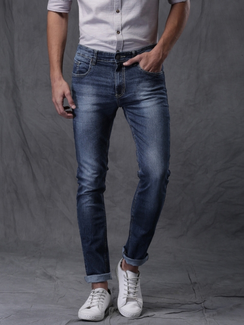 

WROGN Men Blue Slim Fit Stretchable Jeans
