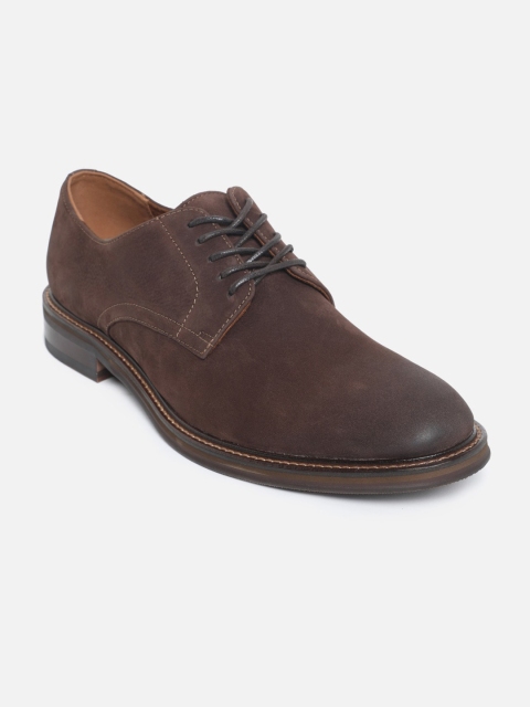

ALDO Men Brown Leather Derbys