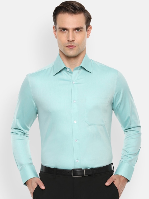 

Louis Philippe Men Blue Opaque Casual Shirt
