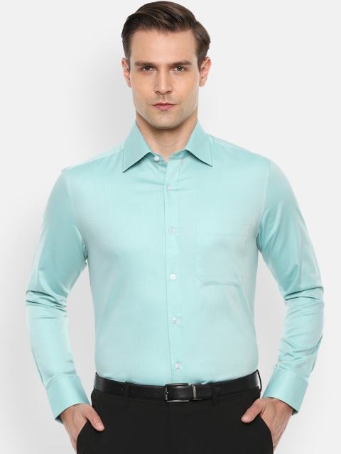 

Louis Philippe Men Blue Opaque Casual Shirt