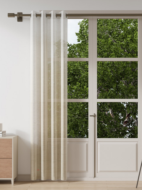 

DDecor Beige Long Door Curtain