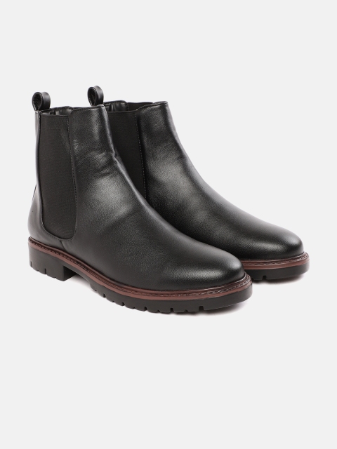 

Roadster Men Black Chelsea Boots