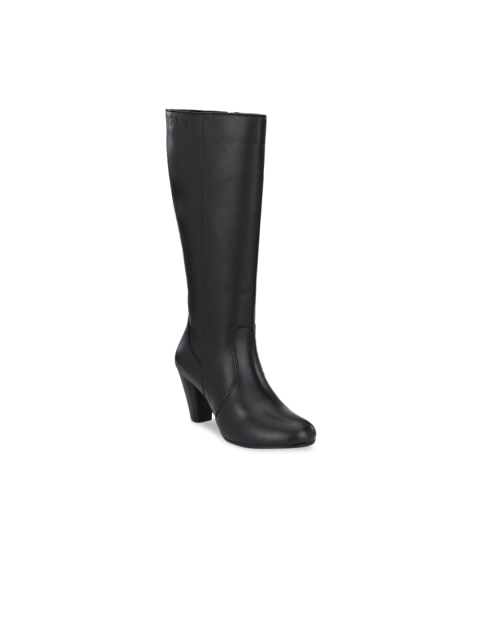 

Delize Black Block Heeled Boots