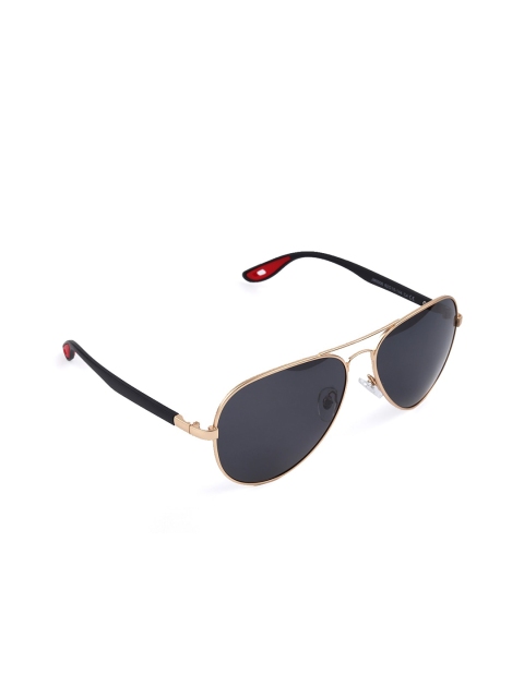 

Aeropostale Unisex Black Lens & Gold-Toned Aviator Polarised Lens-AERO_SUN_JM006_C4