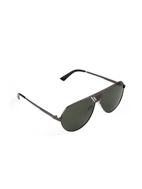 

Aeropostale Men Green Lens & Black Polarised Aviator Sunglasses AERO_SUN_3334_C4
