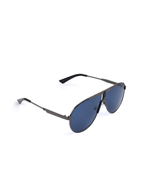 

Aeropostale Men Blue Lens & Black Polarised Aviator Sunglasses AERO_SUN_3347_C3
