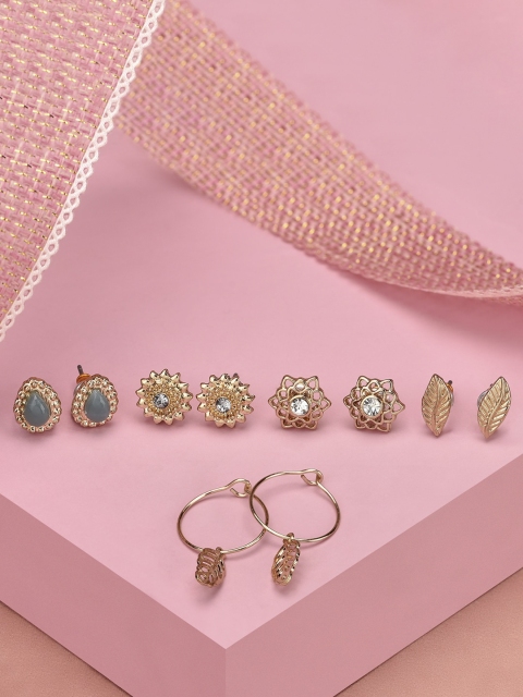 

Accessorize Green Contemporary Studs Earrings