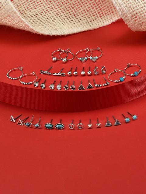 

Accessorize Gold-Toned Contemporary Hoop Earrings