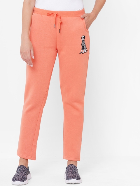 

Sweet Dreams Women Orange Solid Track Pants