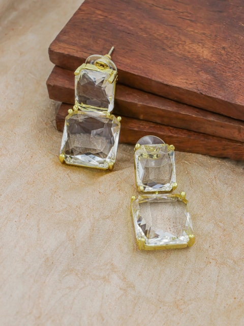 

Bellofox Transparent Contemporary Drop Earrings