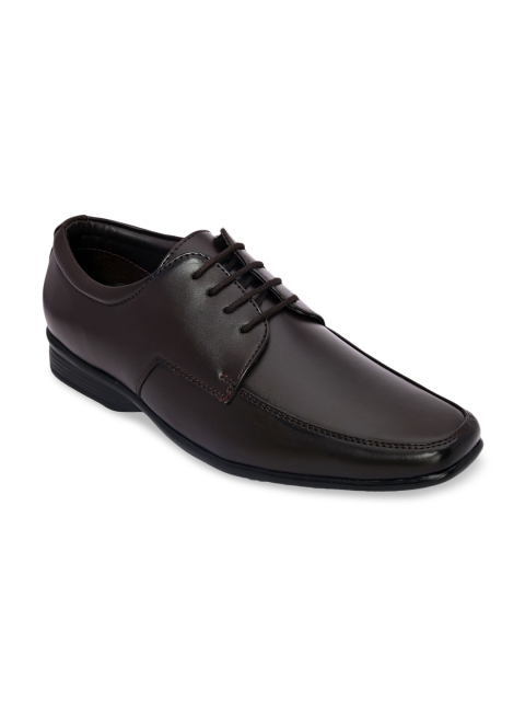 

INVICTUS Men Brown Formal Comfort Derby Shoes