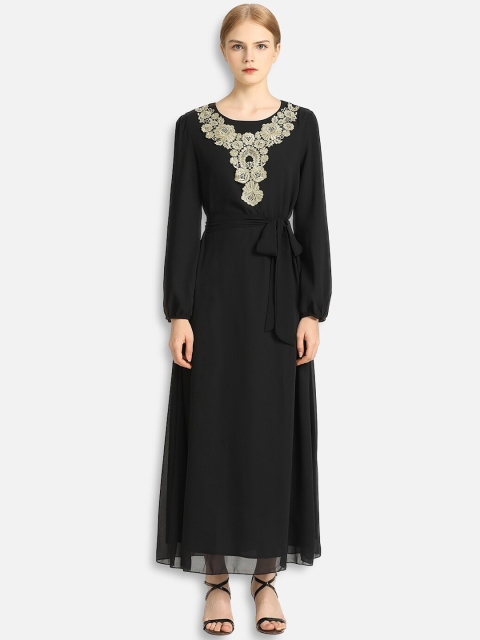 

JC Collection Black Maxi Dress