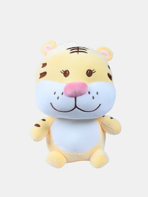 

DukieKooky Kids Orange & White Baby Toy Soft Animal