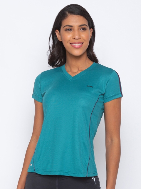 

Black Panther Women Blue V-Neck Pockets T-shirt