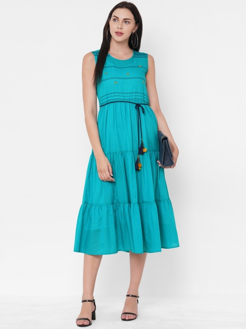 

ZOLA Blue Midi Dress