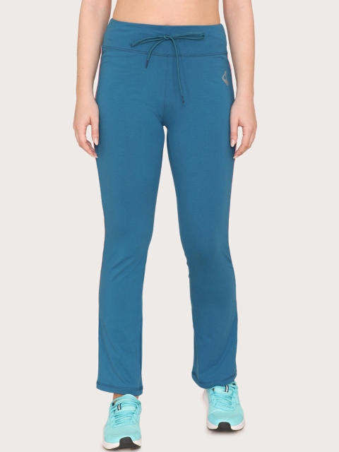 

Zelocity by Zivame Women Blue Solid Relaxed Fit Track Pants