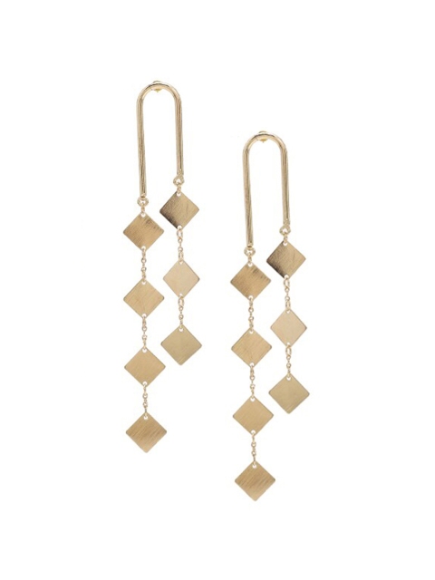 

FOREVER 21 Gold-Toned Contemporary Ear Cuff Earrings