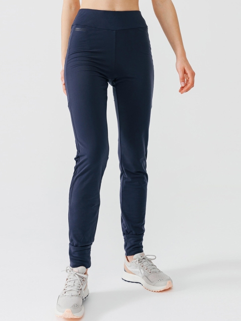

Kalenji By Decathlon Women Blue Running Leggings