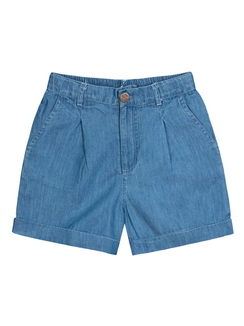 

Budding Bees Girls Blue Denim Regular Shorts