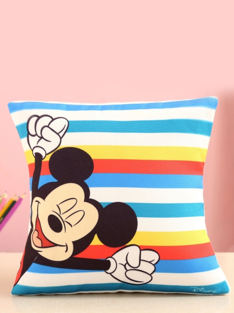 

Ferns N Petals Multicoloured Disney Mickey Mouse Cute Printed Cushion, Multi