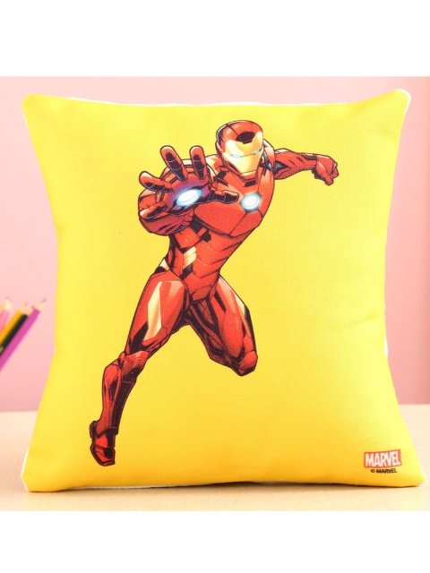 

Ferns N Petals Yellow & Red Marvel Iron Man Cushion