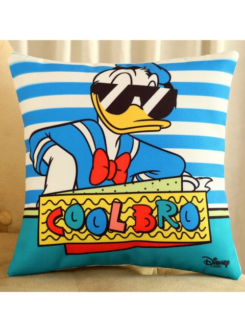 

Ferns N Petals Blue & White Disney Cool Bro Donald Duck Cushion