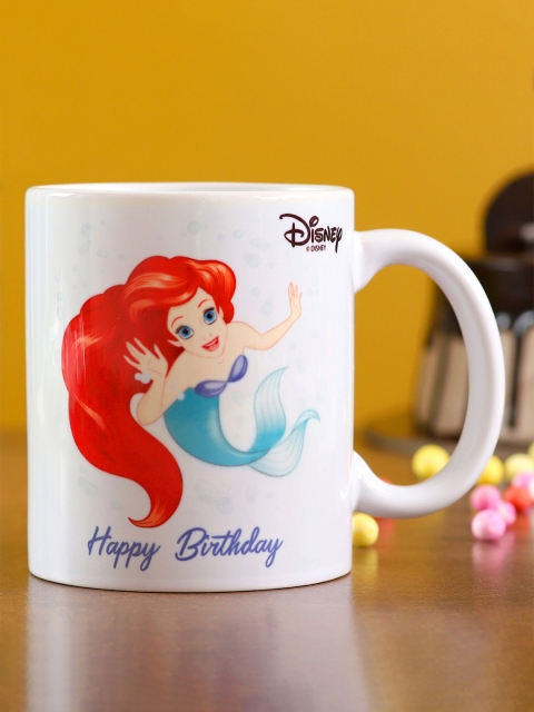 

Ferns N Petals White & Red Ariel Happy Birthday Printed Ceramic Matte Mug