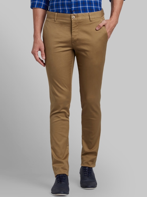 

Parx Men Khaki Slim Fit Trousers