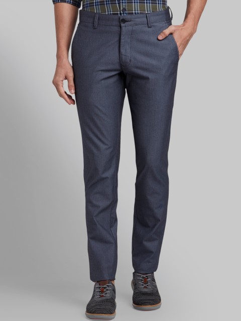 

Parx Men Blue Tapered Fit Trousers