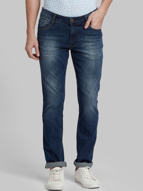 

Parx Men Blue Tapered Fit Heavy Fade Jeans