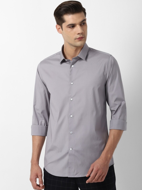 

Louis Philippe Sport Men Grey Slim Fit Opaque Casual Shirt