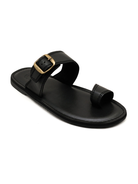 

TRENDS & TRADES Men Black Comfort Sandals