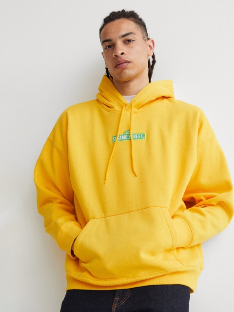 

H&M Woman Yellow Hoodie